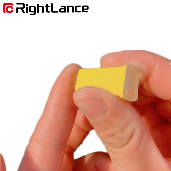 Rightlanceの使い捨て可能な医薬品の簡単な安全血尖頭アーチの制動機の活発化1